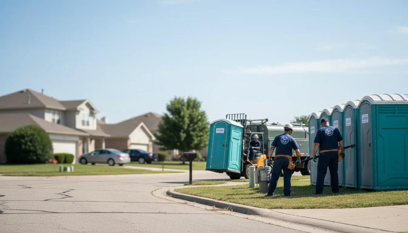 Porta Potty Rental in Edmond, OK near me
